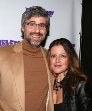 Jennifer Simard and Mo Rocca @ BroadwayWorld Jennifer Simard and Mo Rocca Photo