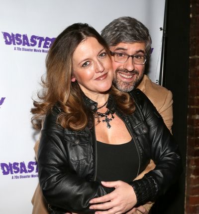Jennifer Simard and Mo Rocca  Photo