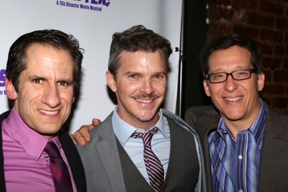 Seth Rudetsky, Denis Jones and Drew Geraci  at 