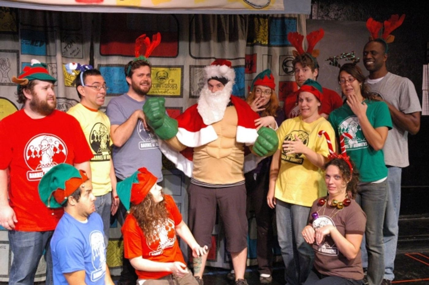 Photo Flash: Sneak Peek at Barrel of Monkeys' THAT'S WEIRD, GRANDMA: THE HOLIDAY SPECIAL  Image