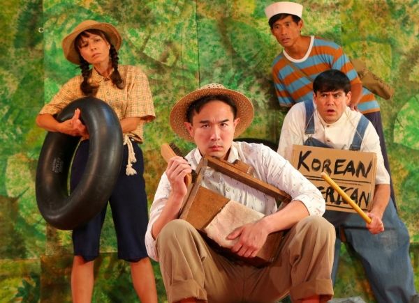 Maile Holck, Alvin Chan, Junior Tesoro, KalaÃ¢â‚¬Ëœi Stern Photo