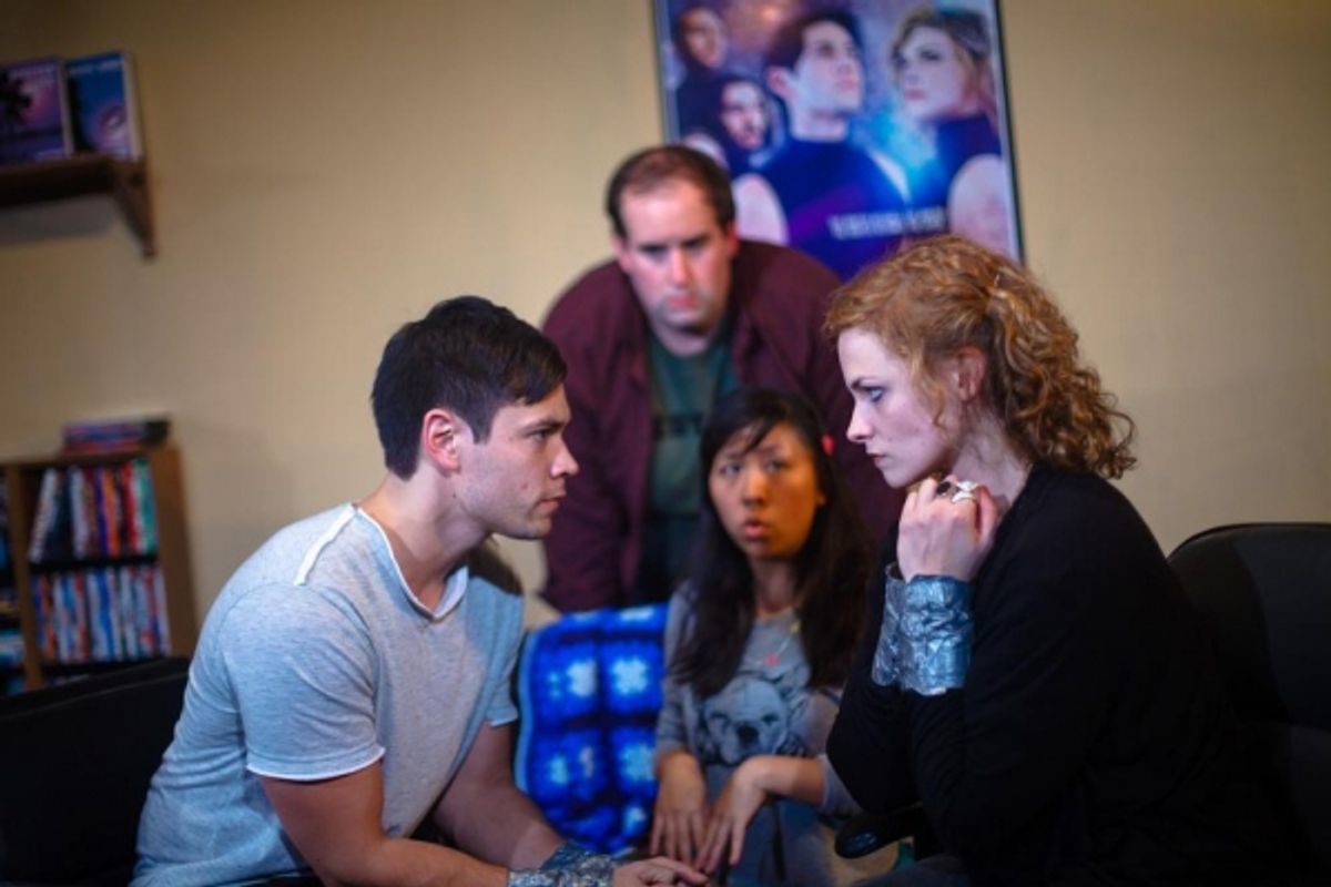 Nick Delehanty, Rob Grabowski, Stephanie Shum and Mary Williamson at 