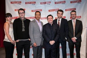 Liz Carlson, Jon Robin Baitz, Peter J. Fernandez, Nathan Lane, Leif Steinert & Daniel Photo