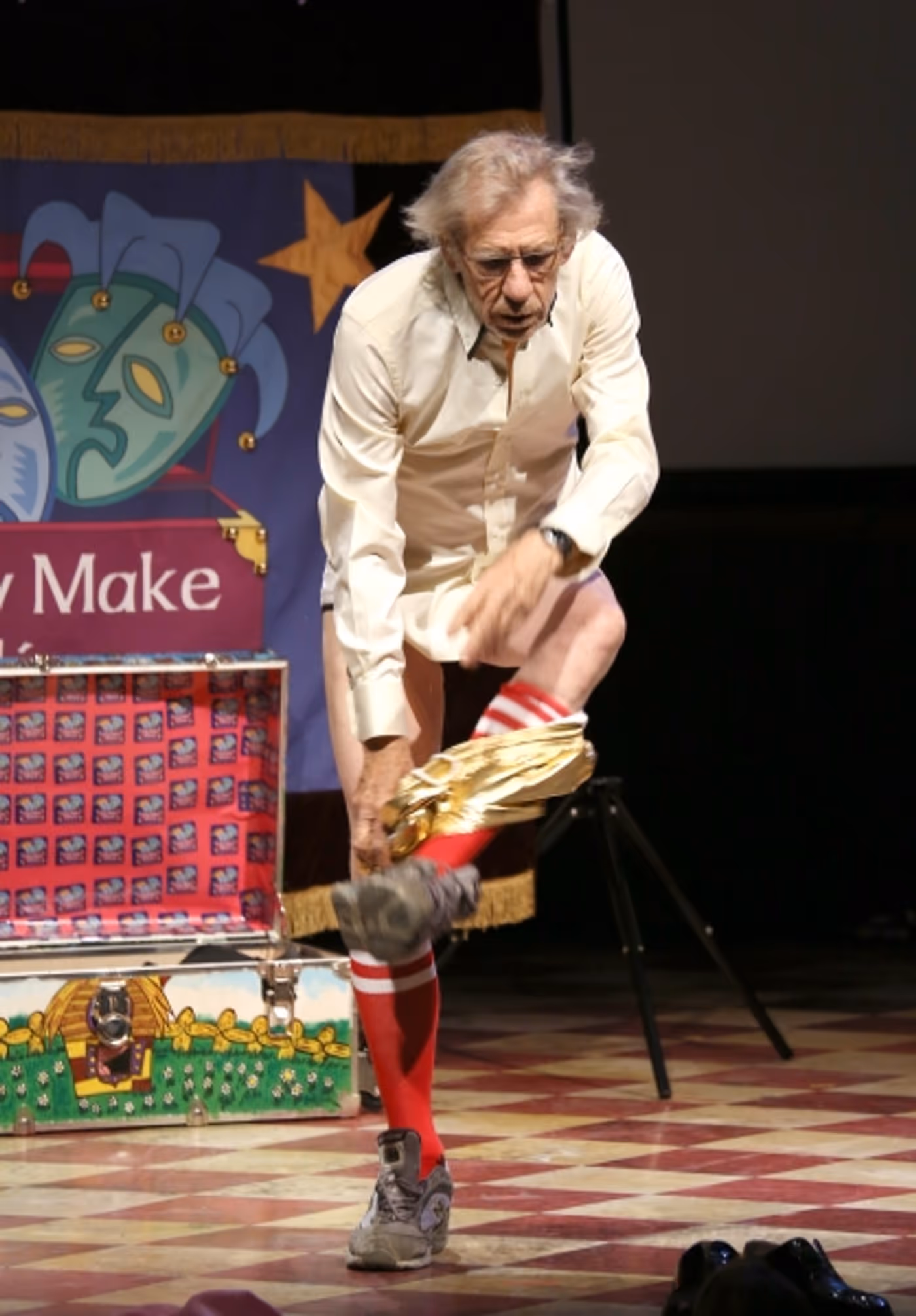 Photo Coverage: Ian McKellen Makes a Quick Change at Only Make Believe Gala  Image