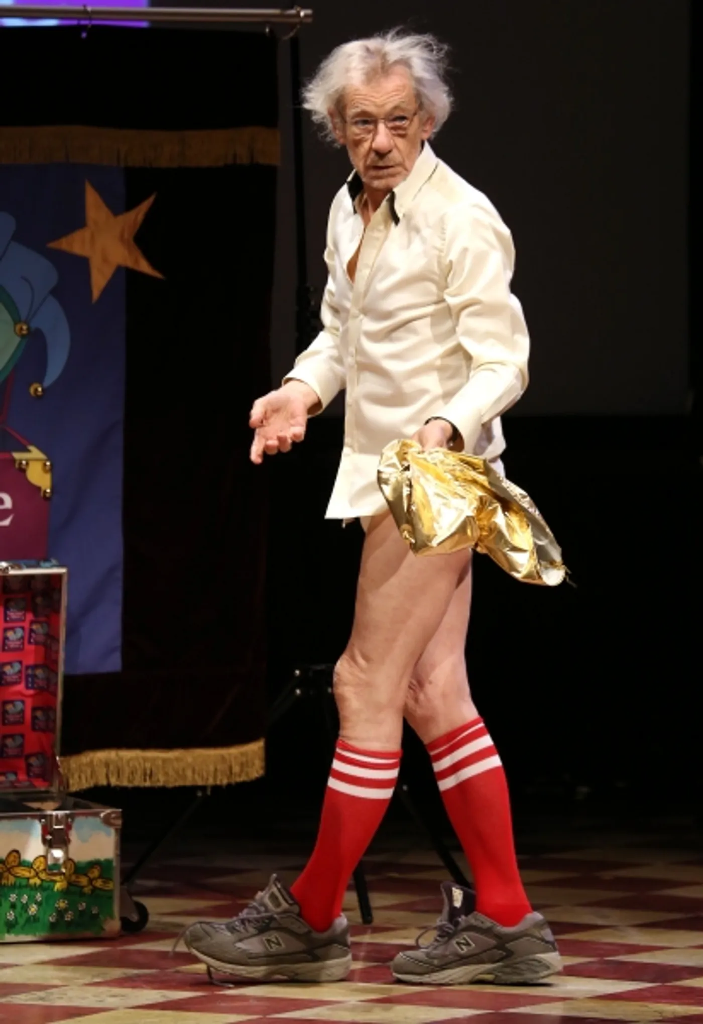 Photo Coverage: Ian McKellen Makes a Quick Change at Only Make Believe Gala  Image