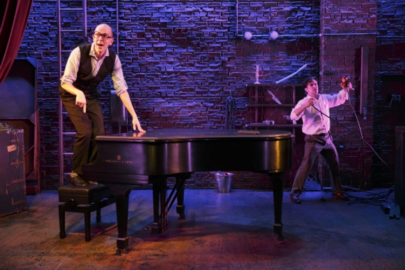 Photo Flash: First Look at Jeff Blumenkrantz & Brett Ryback in MURDER FOR TWO  Image