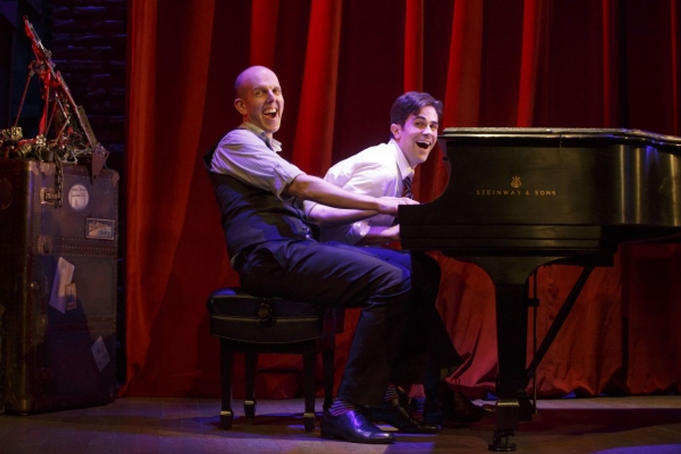 Photo Flash: First Look at Jeff Blumenkrantz & Brett Ryback in MURDER FOR TWO  Image