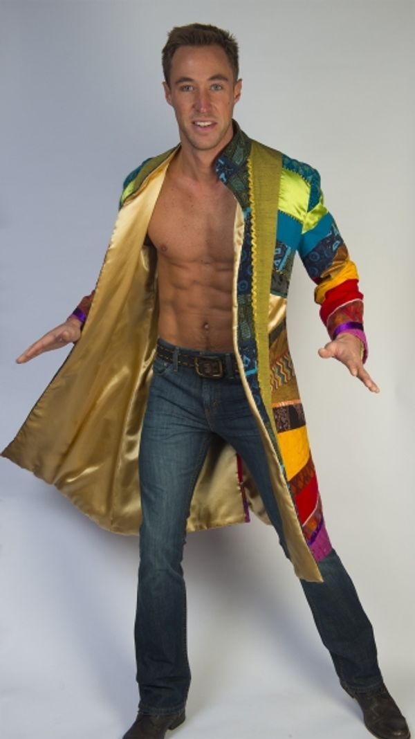 Kyle Lowder as the title role in JOSEPH AND THE AMAZING TECHNICOLOR DREAMCOAT at The  Photo