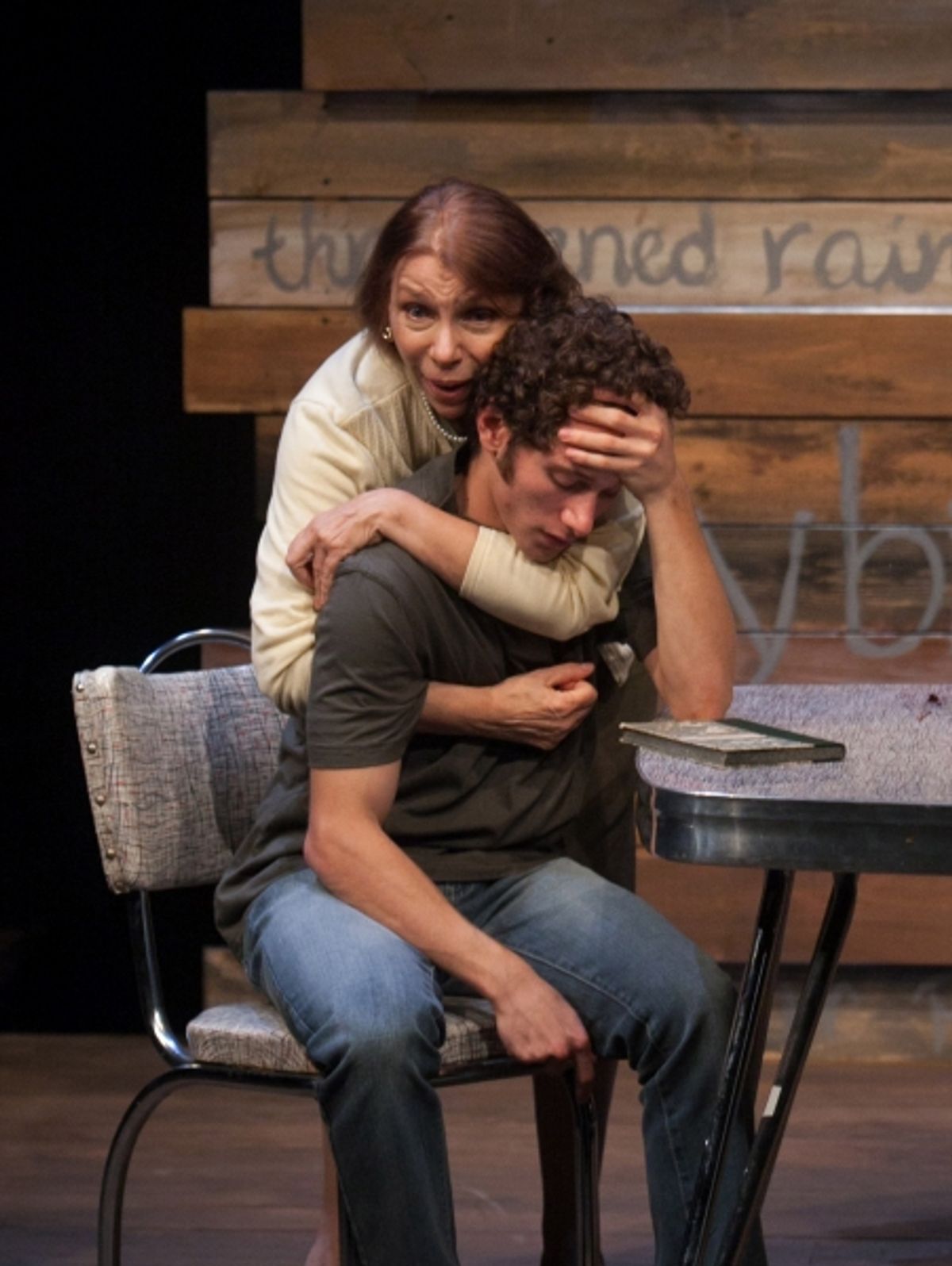 Iris Lieberman (Hilde) and Justin Leider (Jerry) at 