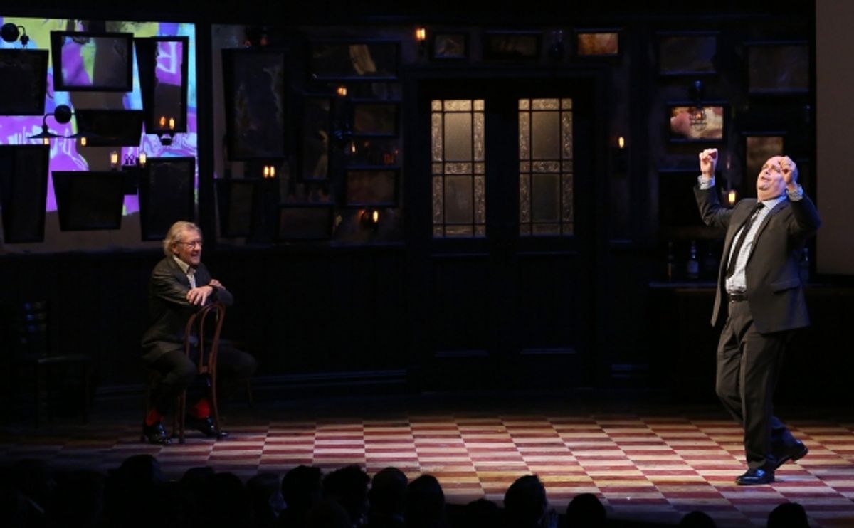 Sir Ian McKellen and Brad Oscar at 