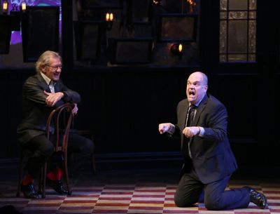 Sir Ian McKellen and Brad Oscar Photo