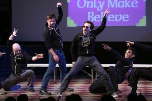 David Josefsberg, Rob McClure and the cast of ''Honeymoon in Vegas'' @ BroadwayWorld David Josefsberg, Rob McClure and the cast of ''Honeymoon in Vegas'' Photo