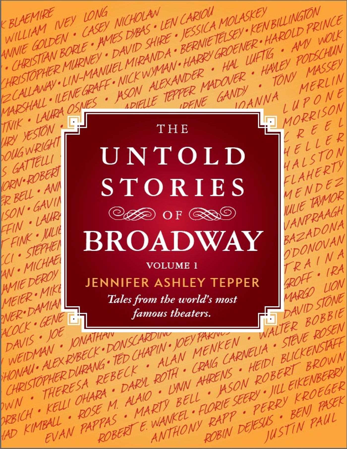 BWW Exclusive: Counting Down to Jennifer Ashley Tepper's UNTOLD STORIES OF BROADWAY Book - The Al Hirschfeld Theatre!  Image