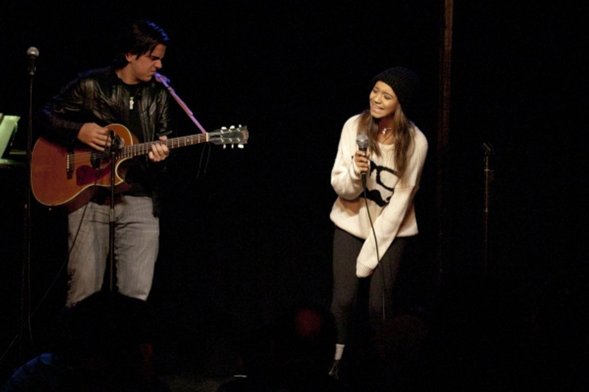 Matt Gumley (Mary Poppins, Addams Family) and Laurissa Romain (South Pacific) at 