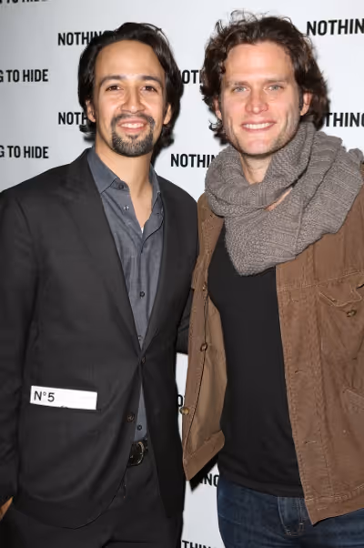 Lin-Manuel Miranda and Steven Pasquale  Photo