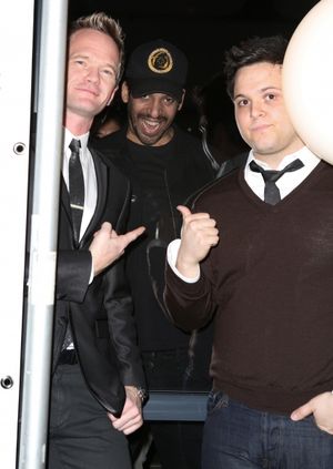 Neil Patrick Harris, David Blaine and Derek Delgaudio @ BroadwayWorld Neil Patrick Harris, David Blaine and Derek Delgaudio Photo