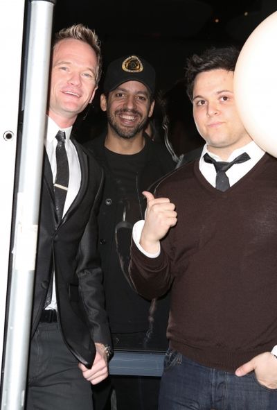 Neil Patrick Harris, David Blaine and Derek Delgaudio  Photo