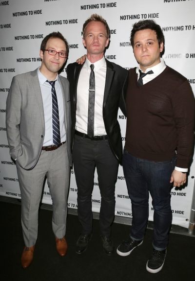 Helder Guimaraes, Neil Patrick Harris and Derek Delgaudio  Photo