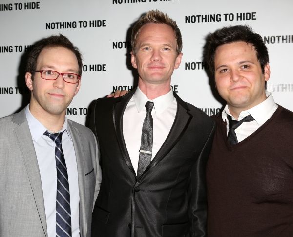Helder Guimaraes, Neil Patrick Harris and Derek Delgaudio  Photo