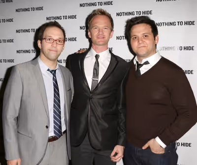 Helder Guimaraes, Neil Patrick Harris and Derek Delgaudio  Photo