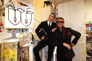 Ruben Toledo and Tommy Tune @ BroadwayWorld Ruben Toledo and Tommy Tune Photo