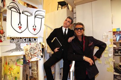  Ruben Toledo and Tommy Tune Photo