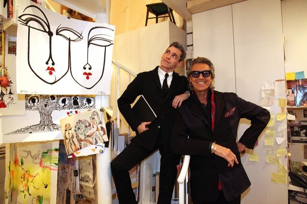  Ruben Toledo and Tommy Tune Photo