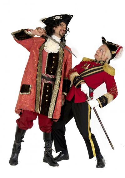 David Wannen as The Pirate King & James Mills as the Major General Photo