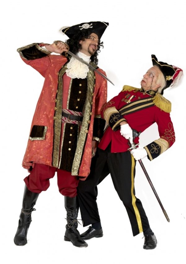 David Wannen as The Pirate King & James Mills as the Major General Photo
