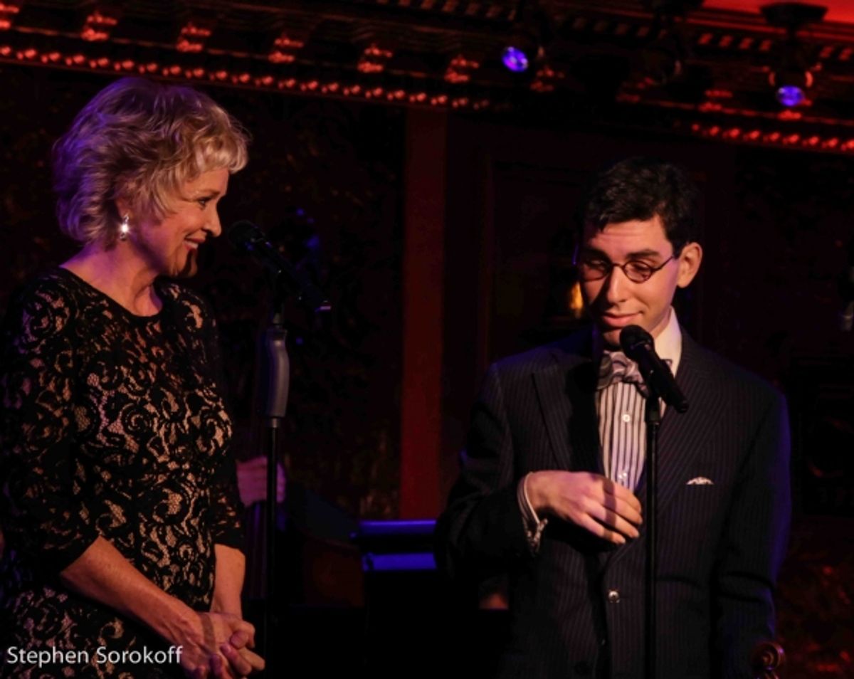 Christine Ebersole &amp; Aaron Weinstein at 