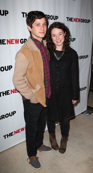 Raviv Ullman and Sarah Steele @ BroadwayWorld Raviv Ullman and Sarah Steele Photo