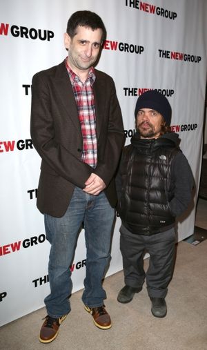 Jonathan Marc Sherman and Peter Dinklage @ BroadwayWorld Jonathan Marc Sherman and Peter Dinklage Photo