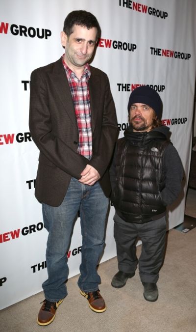 Jonathan Marc Sherman and Peter Dinklage Photo