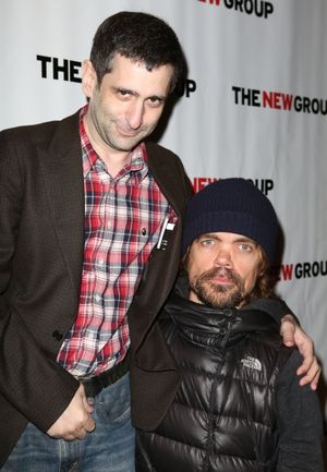 Jonathan Marc Sherman and Peter Dinklage @ BroadwayWorld Jonathan Marc Sherman and Peter Dinklage Photo
