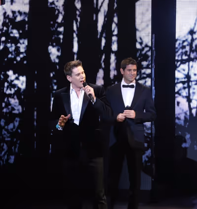 David Miller and Sebastian Izambard  Photo