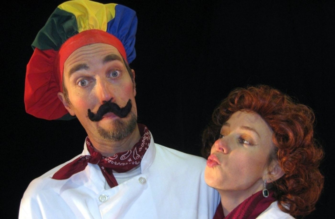 Photo Flash: Sneak Peek at Sweet Can Productions' MITTENS AND MISTLETOE Image