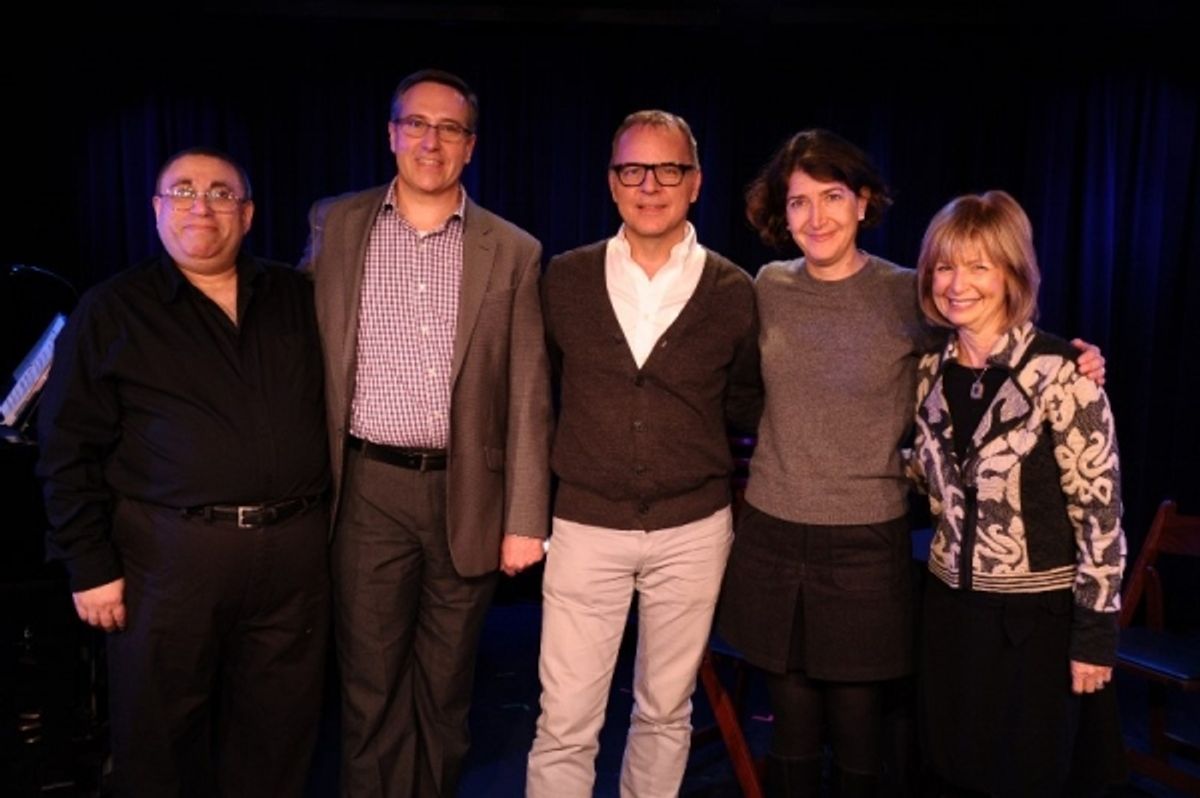 Jonathan Goldberg, David Colfer, Stephen Terrell , Melia Bensussen, Barbra Redford at 