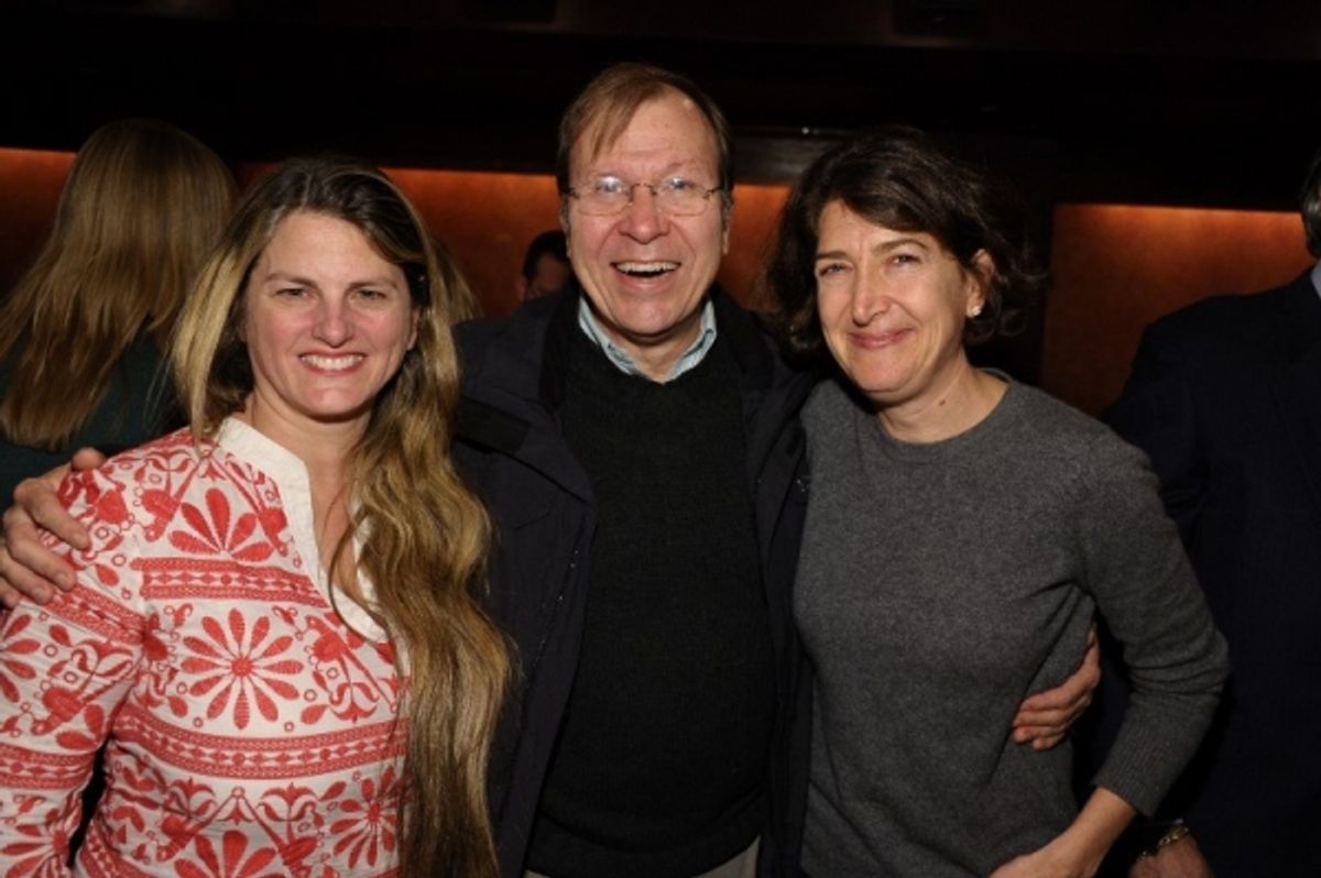 Bonnie Comley, Roger Danforth, Melia Bensussen at 