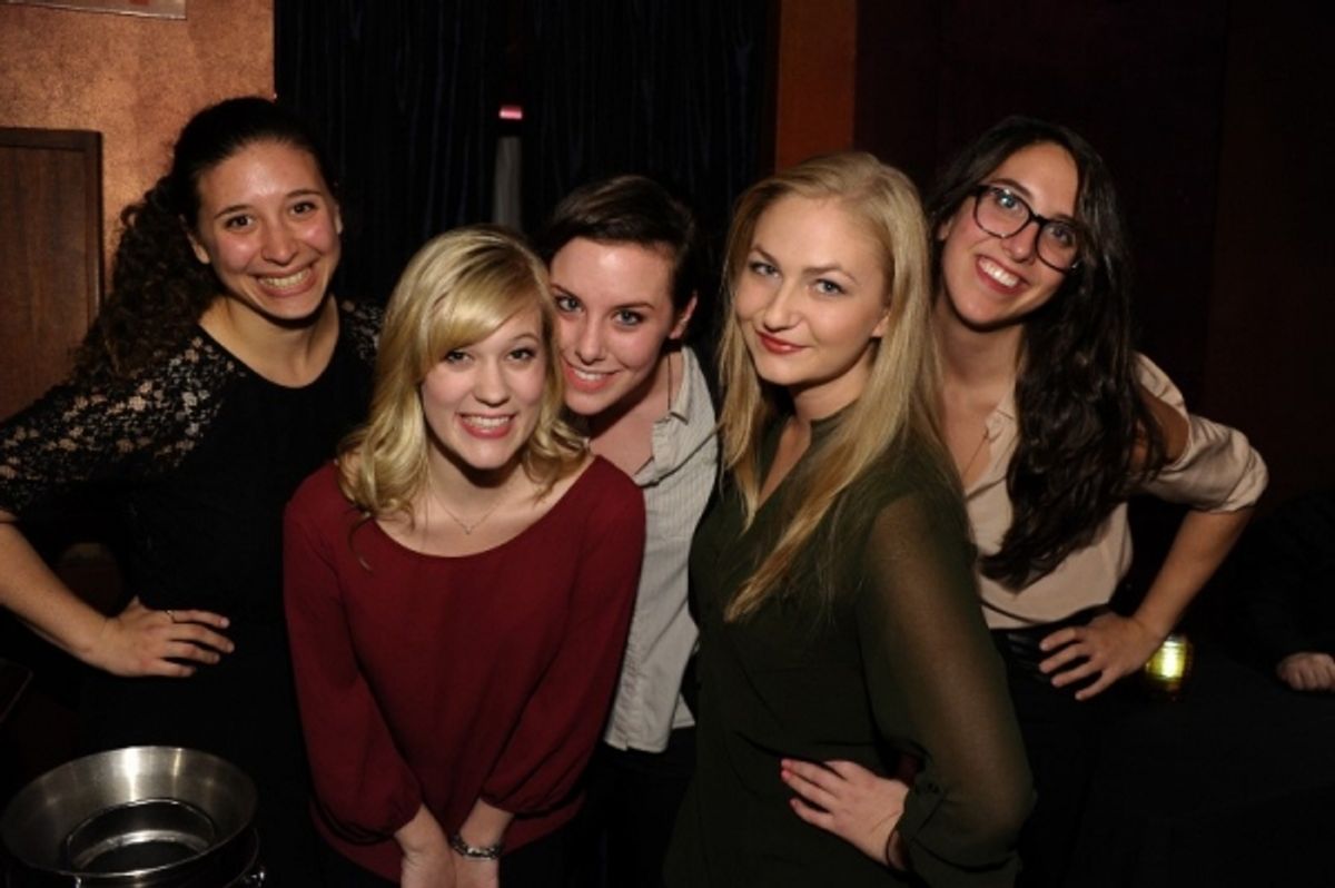 Abby Goldfarb, Lauren Chapman, Kelly Chick, Nora Hyde, Lily LaGravenese at 