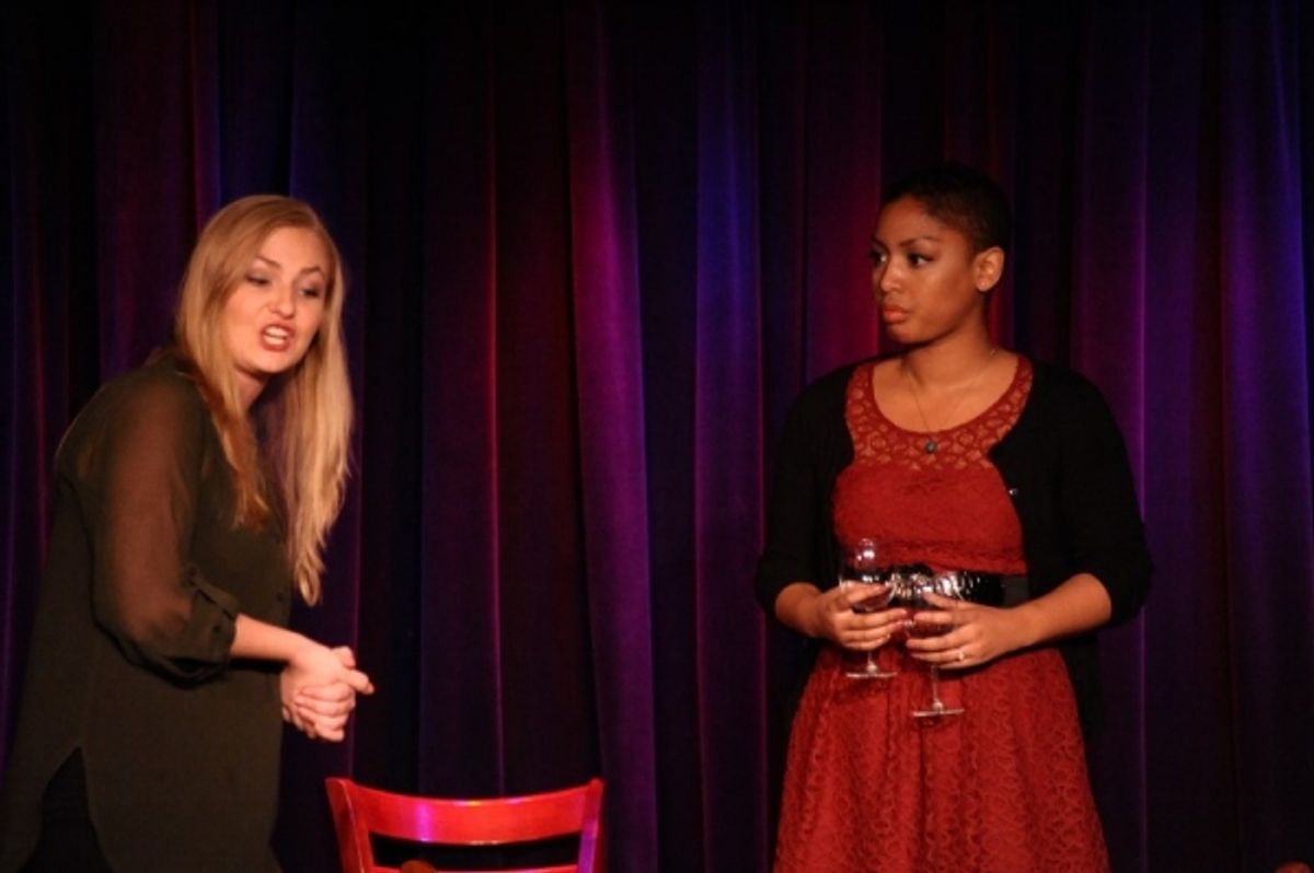 Nora Hyde, Aina Griffith at 