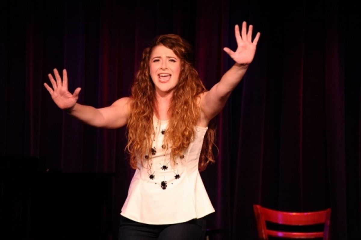 Natasha Evans at Emerson College BFA 2013 Showcase at the Laurie Beechman
