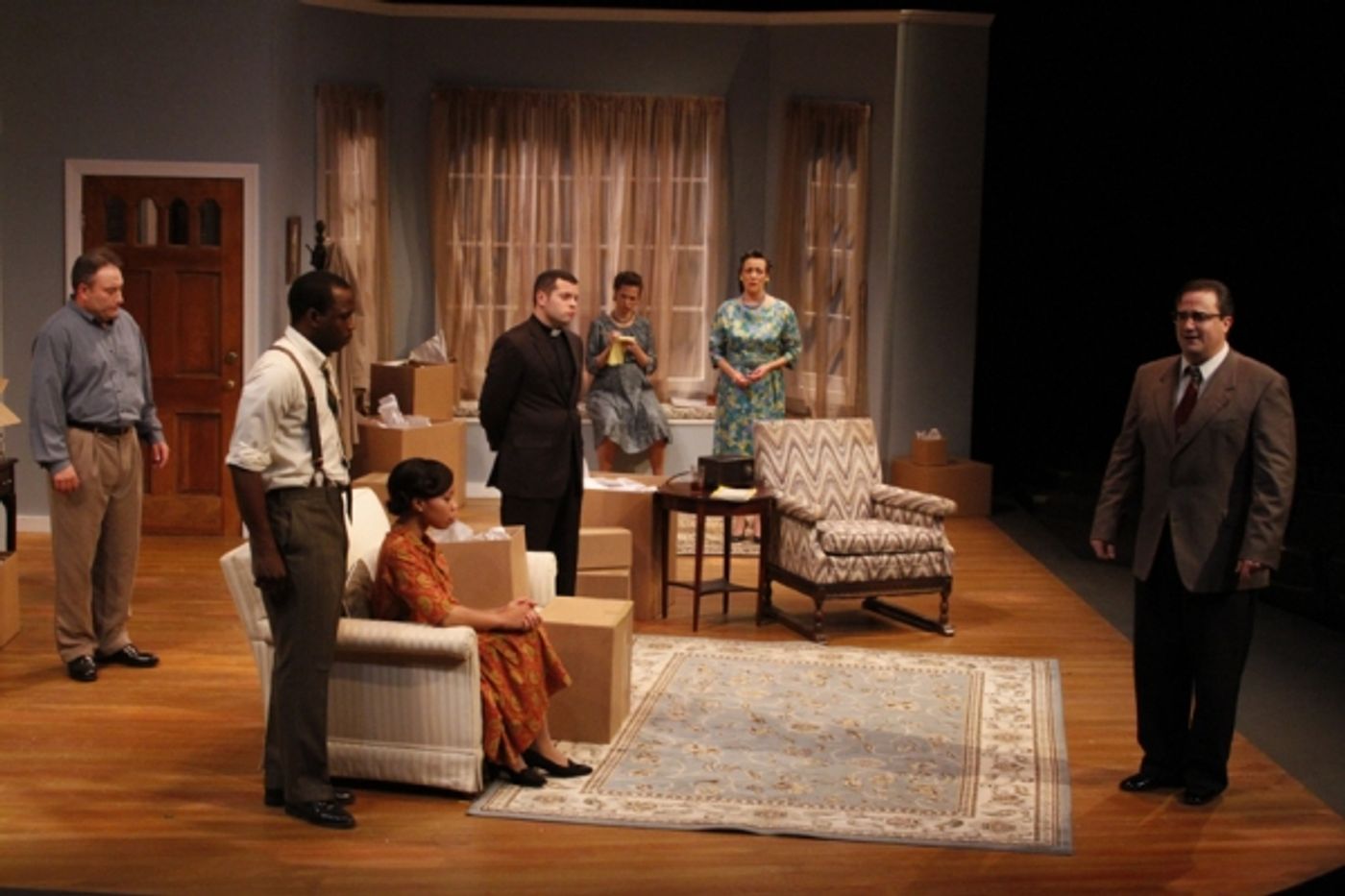 Photo Flash: First Look at Road Less Traveled Productions' CLYBOURNE PARK  Image