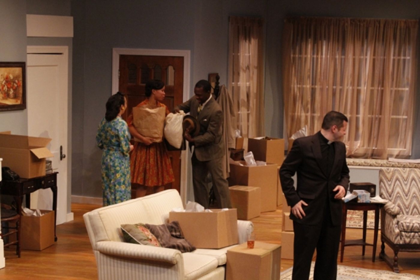 Photo Flash: First Look at Road Less Traveled Productions' CLYBOURNE PARK  Image