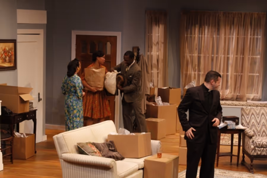 Photo Flash: First Look at Road Less Traveled Productions' CLYBOURNE PARK  Image