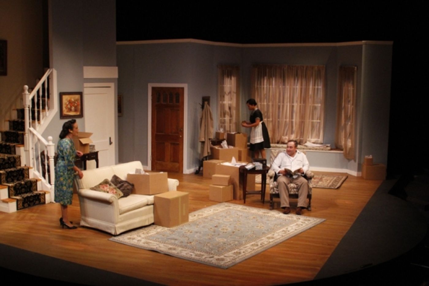 Photo Flash: First Look at Road Less Traveled Productions' CLYBOURNE PARK  Image