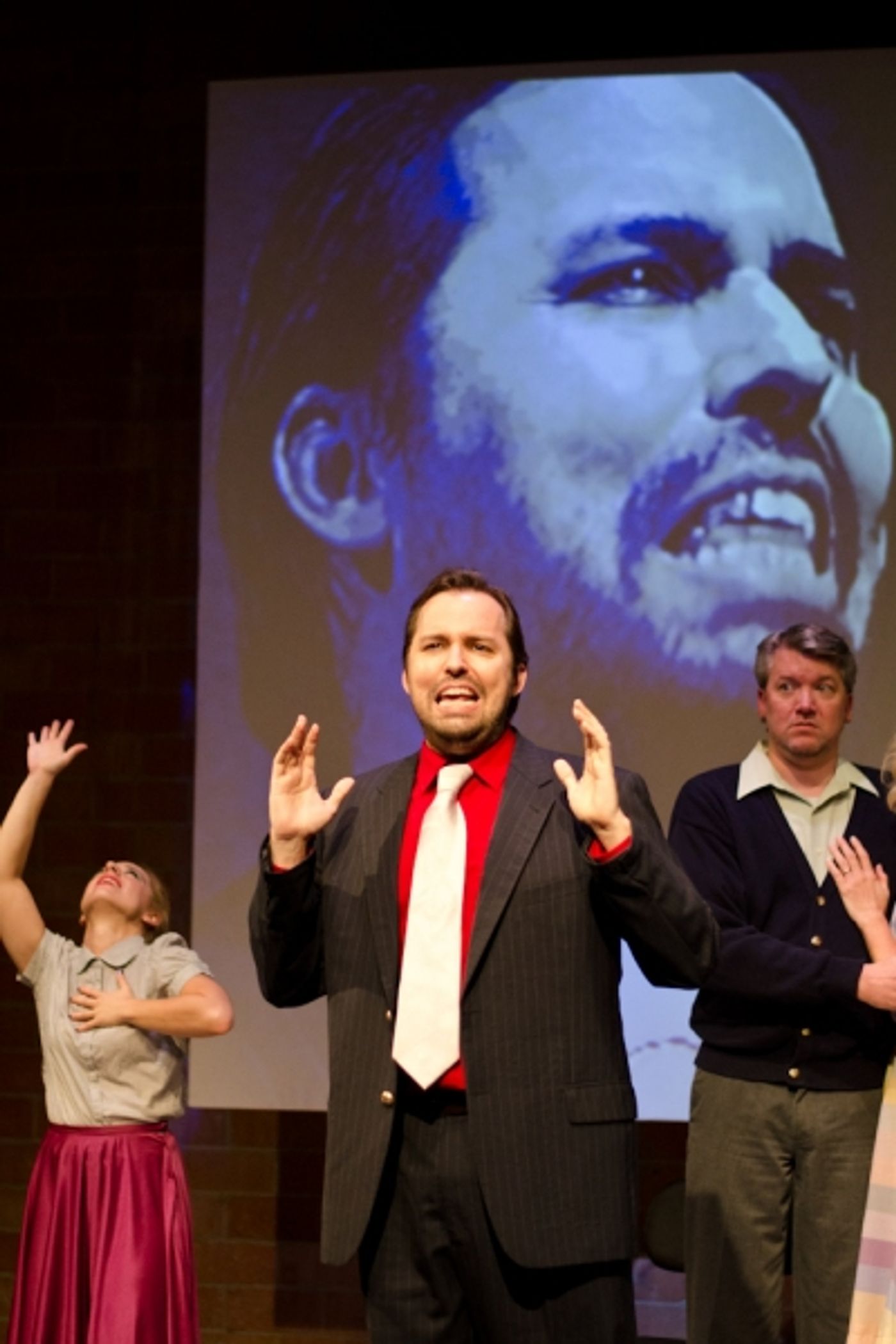 Photo Flash: First Look at Mildred's Umbrella Theatre's CARNIVAL ROUND THE CENTRAL FIGURE  Image