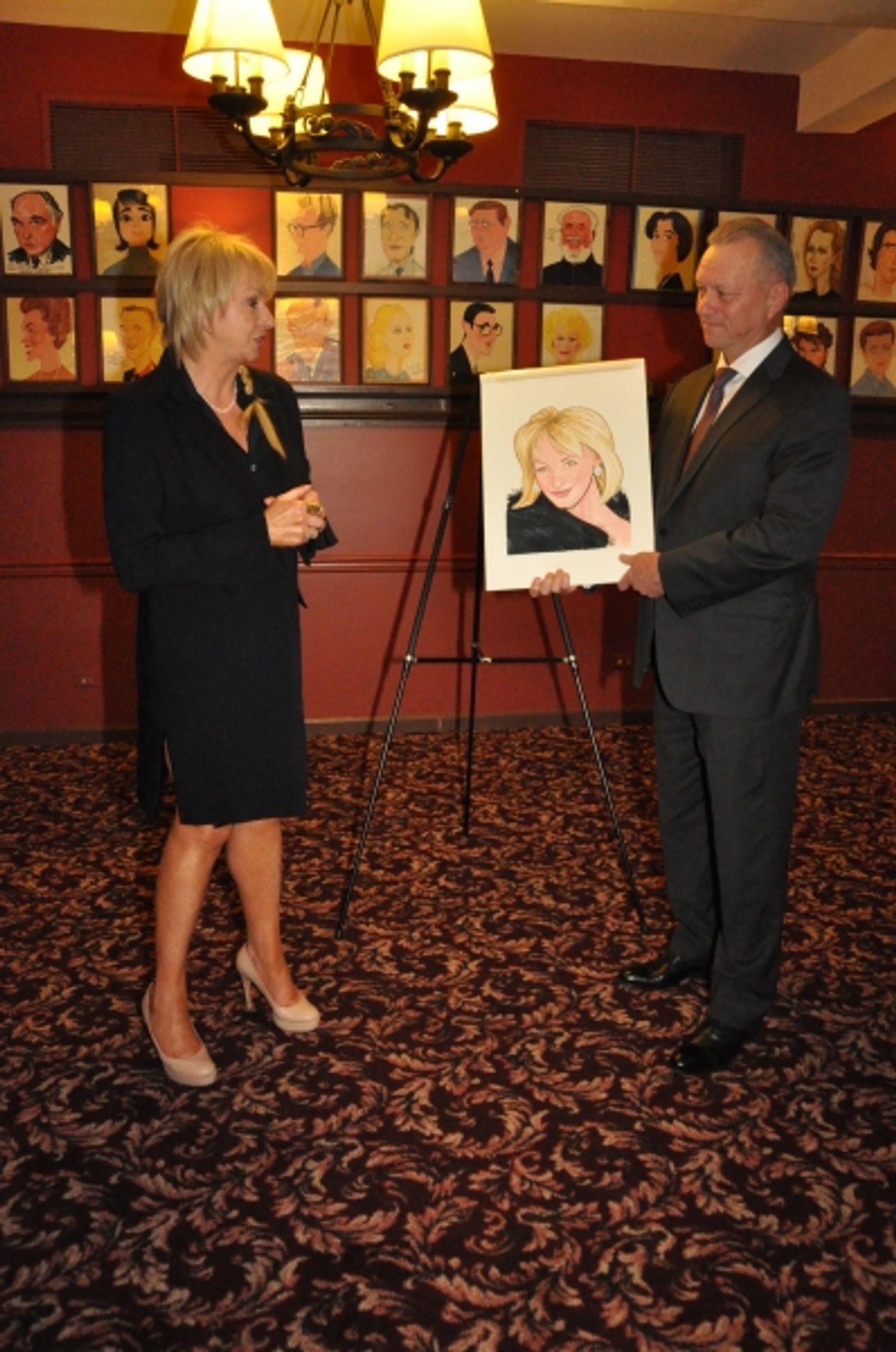 Photo Coverage: MAMMA MIA! Creator Judy Craymer Receives Sardi's Portrait  Image