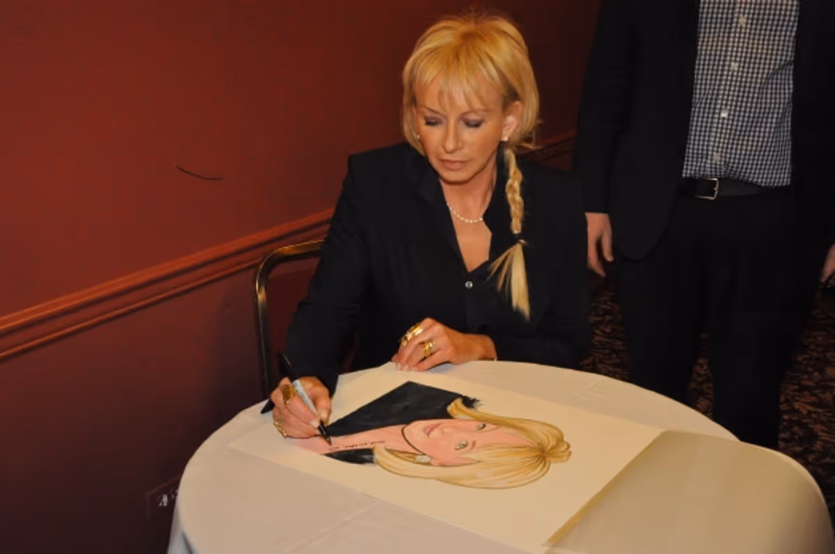 Judy Craymet at MAMMA MIA! Creator Judy Craymer Receives Sardi's Portrait