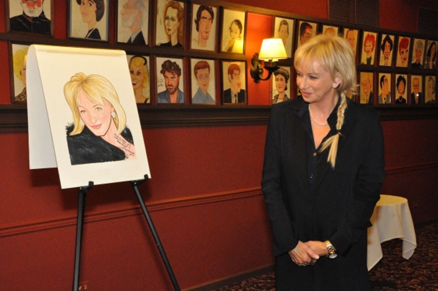 Photo Coverage: MAMMA MIA! Creator Judy Craymer Receives Sardi's Portrait  Image
