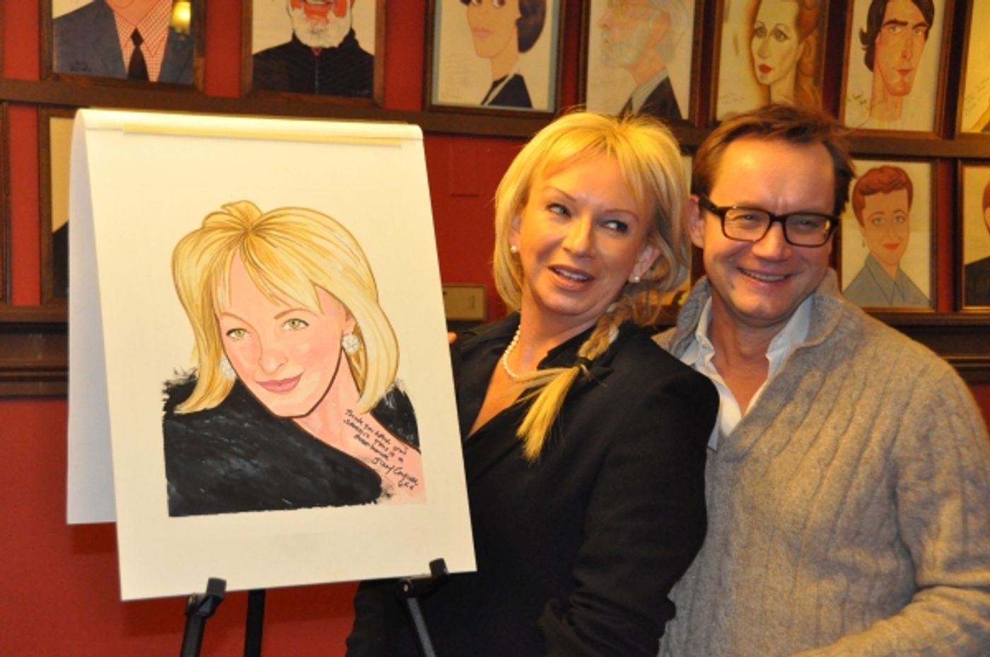 Photo Coverage: MAMMA MIA! Creator Judy Craymer Receives Sardi's Portrait  Image